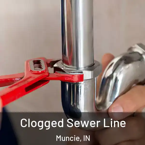  Clogged Sewer Line Muncie, IN