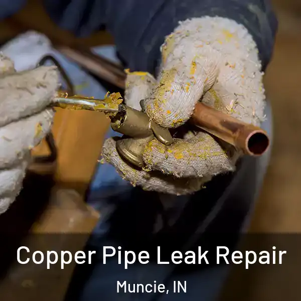  Copper Pipe Leak Repair Muncie, IN
