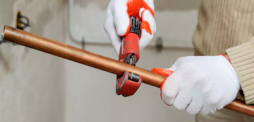 Temporary Copper Pipe Repair Muncie, IN